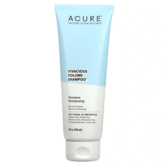 Acure, Шампунь с мятой и эхинацеей 8 жидких унций