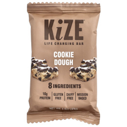 KiZE Life Changing Bar, печенье, 10 батончиков, 43 г (1,5 унции) каждое