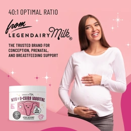 Legendairy Milk, Myo & D-хиро инозит, вишня, 30 веганских жевательных таблеток