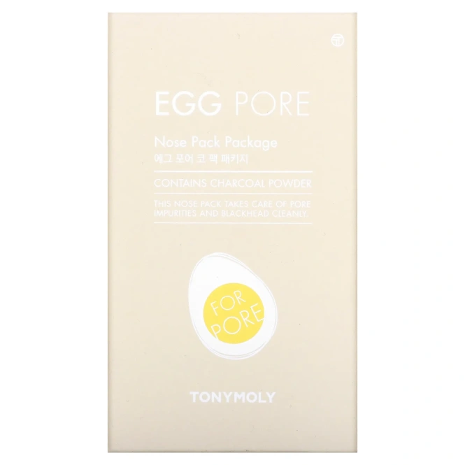 TonyMoly, Egg Pore, пакетик для носа, 7 пакетиков