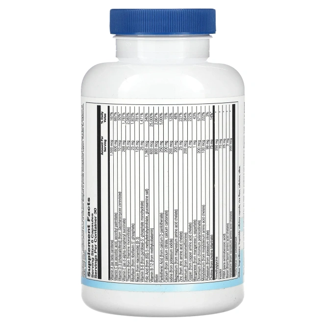 Nutra BioGenesis, UltraGenesis, без железа, 180 капсул