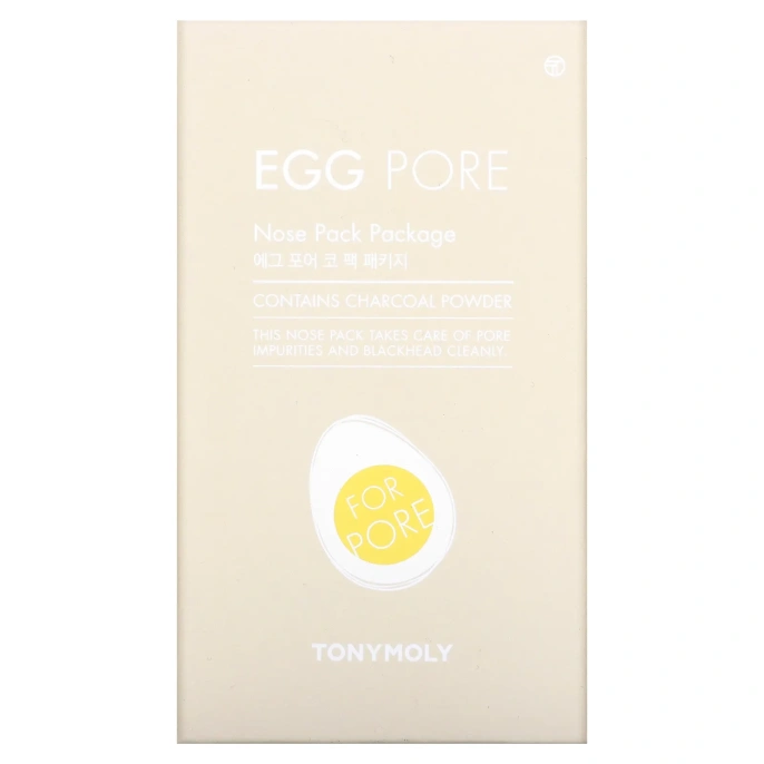 TonyMoly, Egg Pore, пакетик для носа, 7 пакетиков