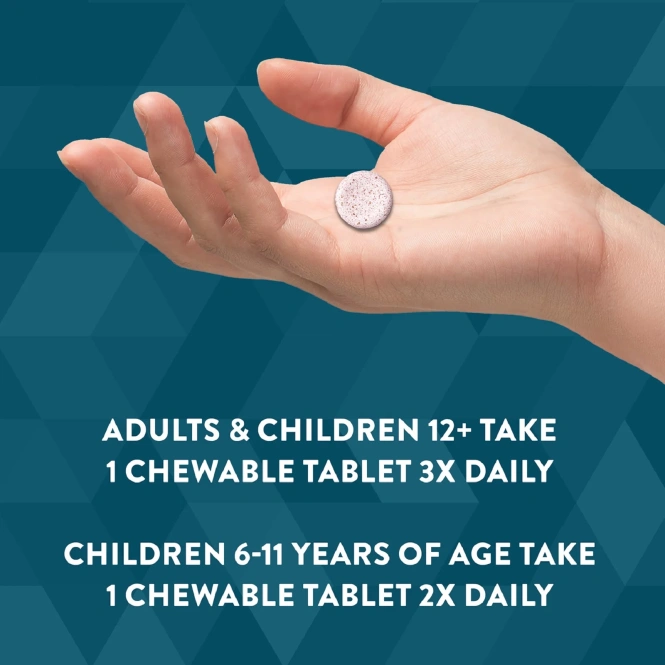 Nature's Way, Umcka, жевательные таблетки от простуды, для детей от 6 лет, вишня, 20 таблеток