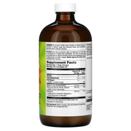 Nature's Life, Кальций-магний жидкий Натуральный апельсин 16 жидких унций