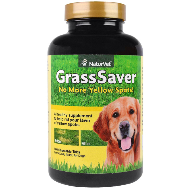 NaturVet, GrassSaver, 500 жевательных таблеток, 8,8 унц. (250 г)