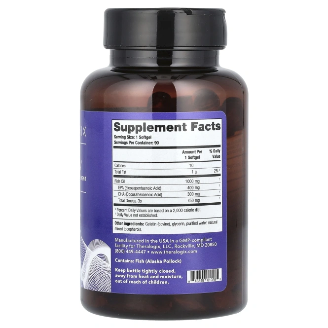 Theralogix, TherOmega`` 90 мягких таблеток