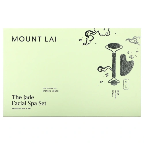 Mount Lai, Спа-набор для лица Jade, набор из 2 предметов