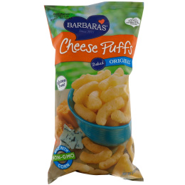 Barbara's Bakery, Готовые сырные слойки, натуральные, 5.5 унций (155 г)