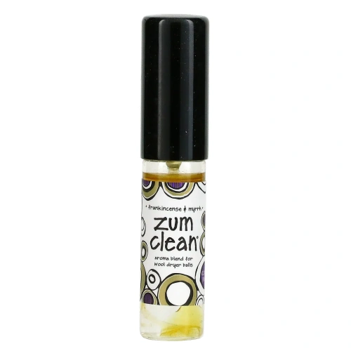 ZUM, Zum Clean, шарики для сушки шерсти со смесью ароматов, ладаном и миррой, 4 шт.