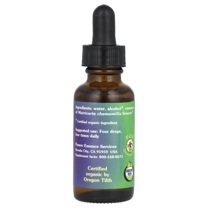 Flower Essence Services, ромашка, цветочная эссенция, 30 мл (1 жидк. унция)