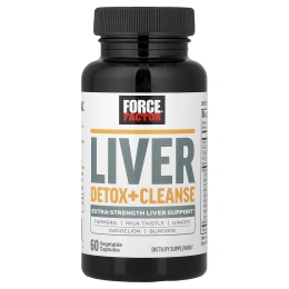 Force Factor, Liver Detox + Cleanse, 60 растительных капсул