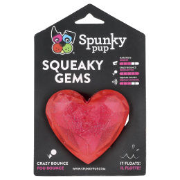 Spunky Pup, Squeaky Gems, сердечко, 1 шт.