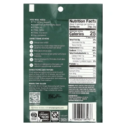 Simply Organic, Смесь приправ для сковороды, имбирь умами, 28 г (0,99 унции)