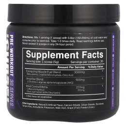 JNX Sports, The Curse!®, Pre-Workout, Dark Grape, 5.3 oz (150 g)