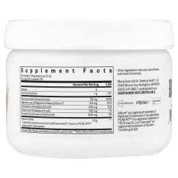 Seeking Health, Optimal Electrolyte, со вкусом персика, 183 г (6,46 унции)