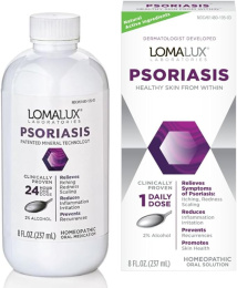 Loma Lux Psoriasis, Псориаз, гомеопатическое средство, 8 жидких унций