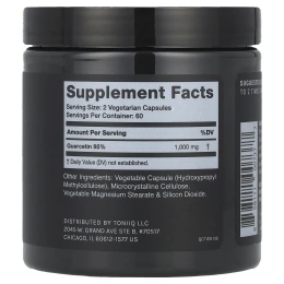 Toniiq, Кверцетин, 120 капсул (500 мг на капсулу)