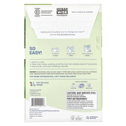 Tru Earth, Eco-Strips®, ультраконцентрированное средство для стирки, без отдушек, 32 полоски