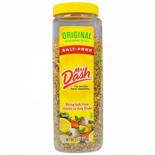 Mrs. Dash, Оригинальная смесь приправ, без соли, 21 унция (595 г)