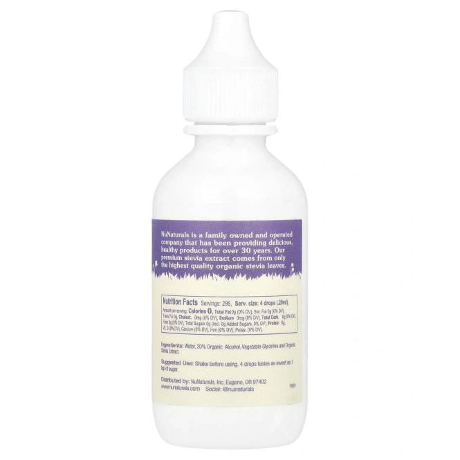 NuNaturals, Clear Extract, стевия, 59 мл (2 жидк. унции)