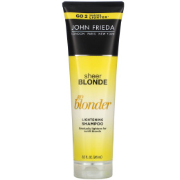 John Frieda, Осветляющий шампунь Sheer Blonde, Go Blonder, 245 мл