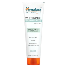 Himalaya, Отбеливающая зубная паста с гидроксиапатитом, мята, 113 г (4 унции)