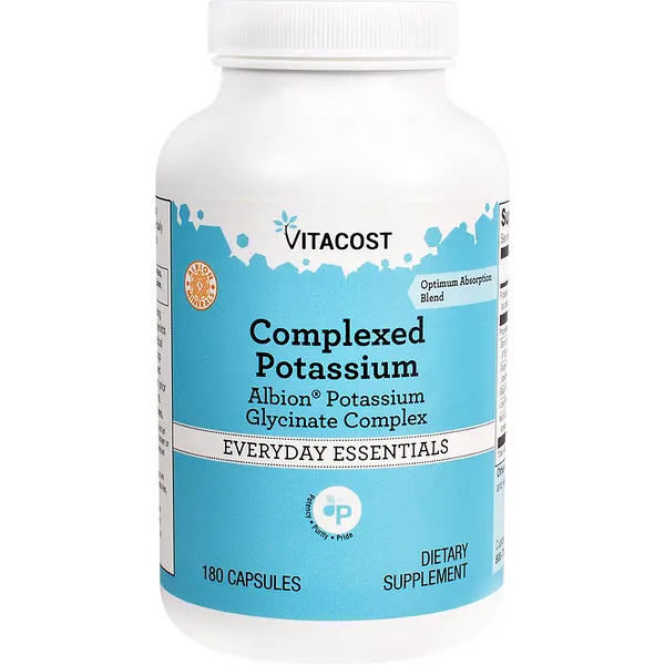 Vitacost, комплекс калия, 180 капсул