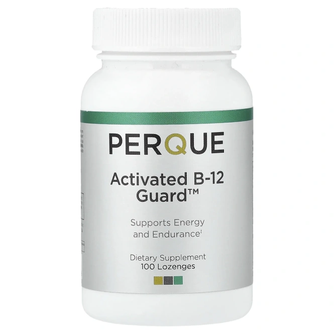 PERQUE, Activated B-12 Guard™, 100 пастилок
