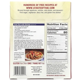 A Taste Of Thai, Пад тайский соус, 100 мл (3,25 жидк. унц.)