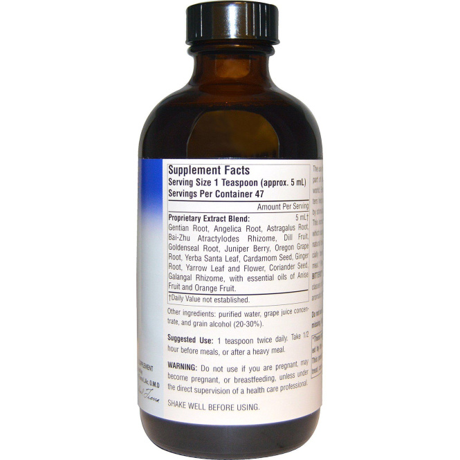 Planetary Herbals, Виноградная настойка, улучшающая пищеварение, 236,56 мл