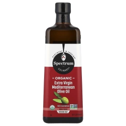 Spectrum Culinary, Органическое средиземноморское оливковое масло первого отжима, 946 мл (32 жидк. Унции)