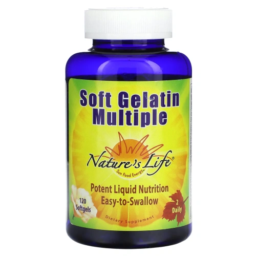 Nature's Life, Soft Gelatin Multiple 120 софтгелей