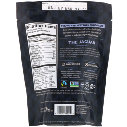 Endangered Species Chocolate, Суперкусочки темного шоколада, 12 кусочков в индивидуальной упаковке, 4,2 унц. (119 г)