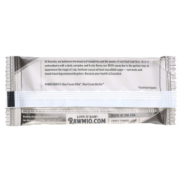 Rawmio, Essential Bar, органический необработанный шоколад, 100% какао, несладкий, 30 г (1,1 унции)