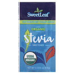 SweetLeaf Stevia, Органический подсластитель на основе стевии, 35 пакетиков, 28,3 г (1 унция)