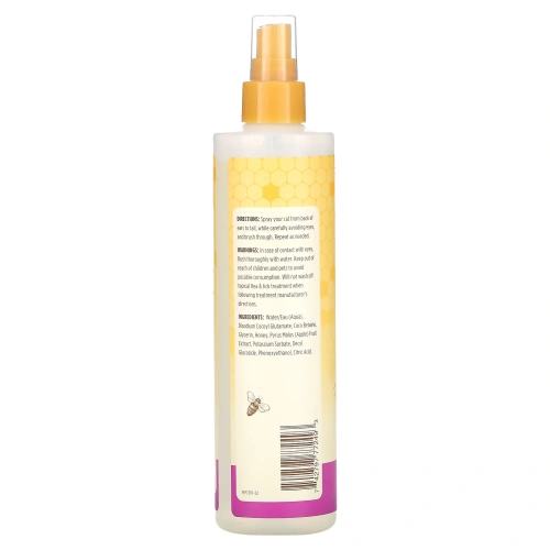 Burt's Bees, Безводный шампунь для кошек с яблоком и медом, 296 мл (10 жидк. унц.)