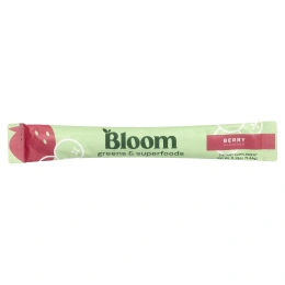 Bloom, Greens & Superfoods, ягоды, 5 пакетиков в стиках по 5,44 г (0,19 унции)
