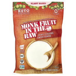 In the Raw, Monk Fruit In The Raw®, нулевой подсластитель, 454 г (16 унций)