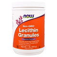 Лецитин в гранулах, Lecithin Granules, Now Foods, 454 г