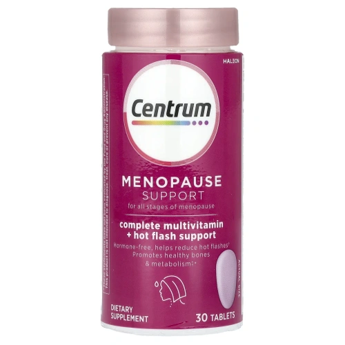 Centrum, Для поддержки менопаузы на всех этапах менопаузы, 30 таблеток