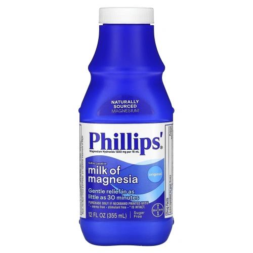 Phillip's, Настоящее молоко магнезии, оригинальное, 12 жидких унций (355 мл)