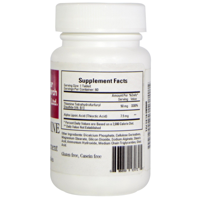 Cardiovascular Research Ltd., Липотиамин, 60 таблеток в кишечно-растворимой оболочке