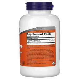 NOW L-Carnitine L-карнитин 1000 мг, 100 таблеток