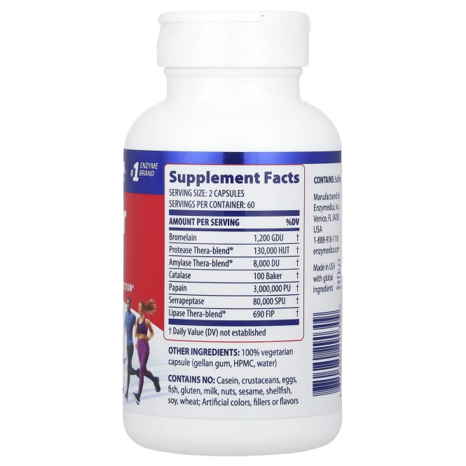 Enzymedica, Repair Gold, 120 капсул