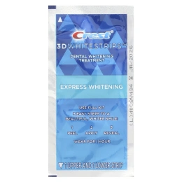 Crest, 3D Whitestrips, набор для отбеливания зубов, 1 час экспресс, 20 полосок