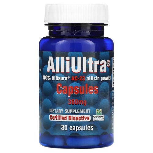 Allimax, Аллицин AlliUltra в капсулах 30 капсул