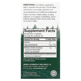 Host Defense, Host Defense Mushrooms, Maitake, 120 капсул