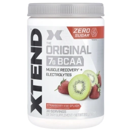 XTEND, The Original, 7 г аминокислот с разветвленной цепью (BCAA), со вкусом клубники и киви, 420 г (14,8 унции)
