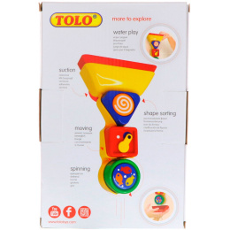 Tolo Toys, Bathtime Pour And Spin Shape Sorter, 12+ Months