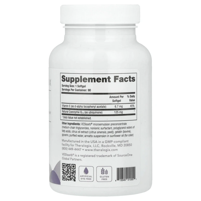 Theralogix, NeoQ10`` 90 мягких таблеток